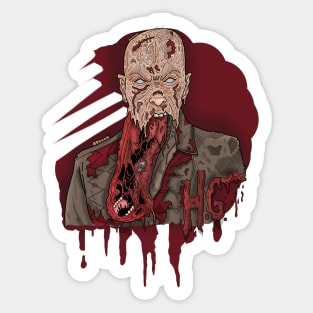 Last zombie on earth Sticker